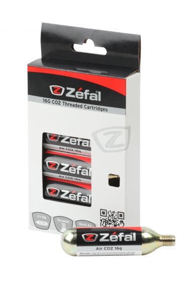 ZEFAL CO2 PATRONEN/CARTRIDGE 6x16g Gewinde