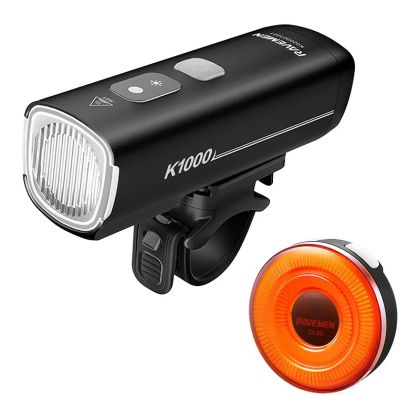 RAVEMEN LS33 bike light set ( K1000 + CL05 ) 
