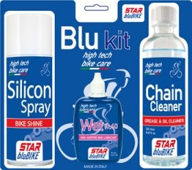 StarBluBike Blu Kit Bicycle cleaning and lubrication set