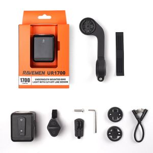 RAVEMEN UR1700 - 1700lm USB-C  bike light
