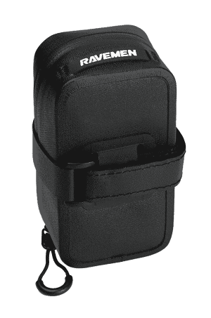RAVEMEN CB06 – Waterproof Bike Saddle Bag (Ultra‑Light, 0.39 L, IPX7)